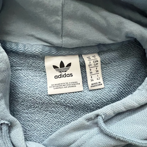 ADIDAS TREFOIL BABY BLUE SWEATER - Picture 6 of 6